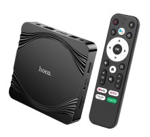 Смарт-ТВ приставка Hoco DQ10 Plus Android TV Black
