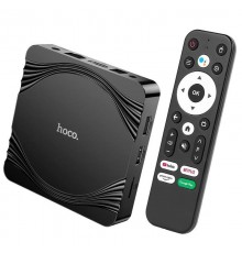 Смарт-ТВ приставка Hoco DQ10 Plus Android TV Black