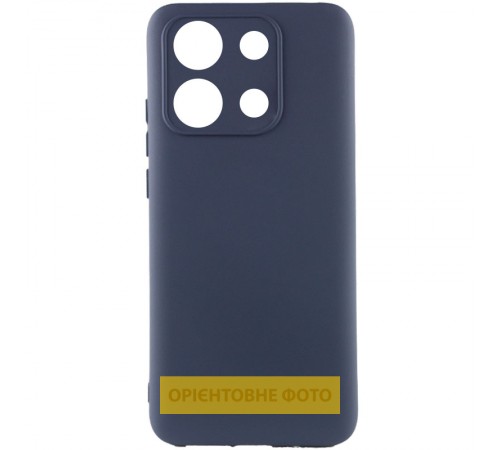 Чохол Silicone Cover Ummi Lakshmi Full Camera (AA) для Xiaomi Redmi A5 / Poco C71 Синій / Midnight Blue