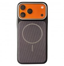 Чохол TPU TechWoven Hybrid with MagSafe для Apple iPhone 15 Pro Max (6.7") Black / Purple