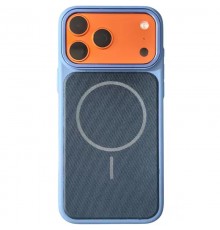Чохол TPU TechWoven Hybrid with MagSafe для Apple iPhone 15 Pro Max (6.7") Blue