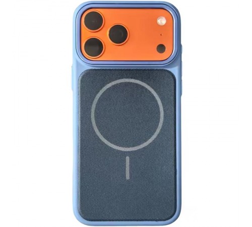 Чохол TPU TechWoven Hybrid with MagSafe для Apple iPhone 15 Pro Max (6.7") Blue