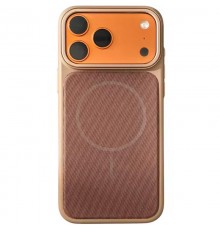 Чохол TPU TechWoven Hybrid with MagSafe для Apple iPhone 15 Pro Max (6.7") Desert Gold