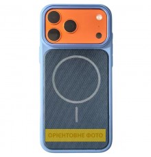 Чохол TPU TechWoven Hybrid with MagSafe для Apple iPhone 17 (6.3") Blue