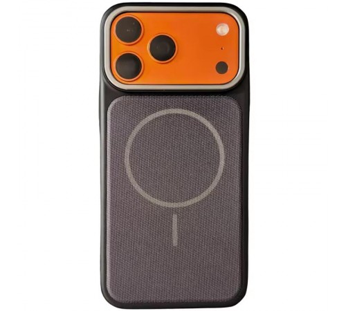 Чохол TPU TechWoven Hybrid with MagSafe для Apple iPhone 17 Pro Max (6.9") Black / Purple