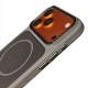 Чохол TPU TechWoven Hybrid with MagSafe для Apple iPhone 17 Pro Max (6.9") Grey / Black
