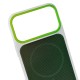 Чохол TPU TechWoven Hybrid with MagSafe для Apple iPhone 17 Pro Max (6.9") White / Green