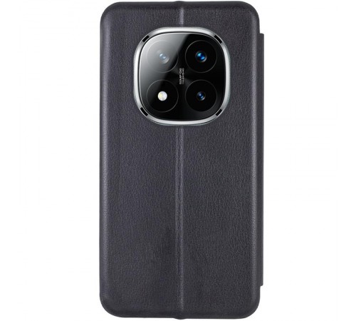 Шкіряний чохол-книжка Classy для Xiaomi Redmi Note 15 4G/5G (EU) Чорний