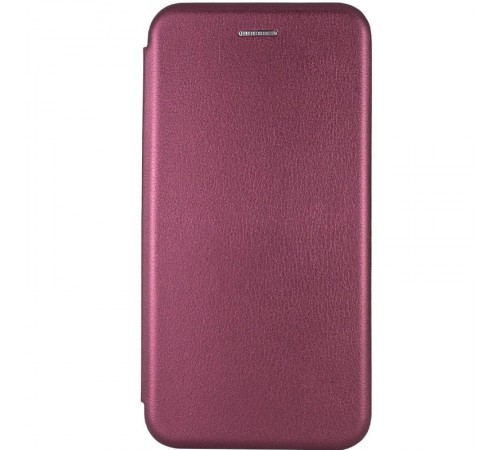 Шкіряний чохол-книжка Classy для Xiaomi Redmi Note 15 Pro+ 5G Бордовий