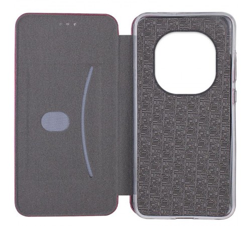 Шкіряний чохол-книжка Classy для Xiaomi Redmi Note 15 Pro+ 5G Бордовий