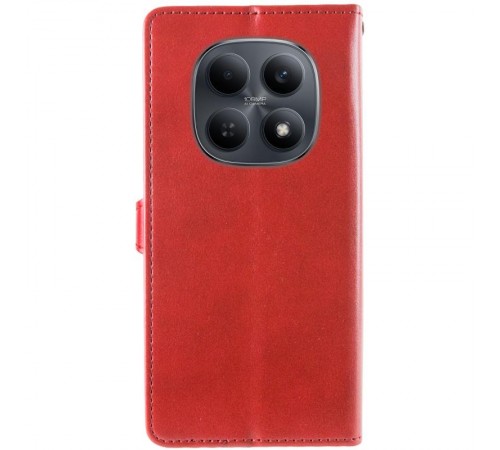 Шкіряний чохол-книжка GETMAN Gallant (PU) для Xiaomi Redmi Note 15 4G/5G (EU) Червоний