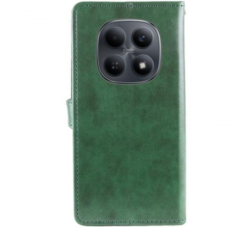 Шкіряний чохол-книжка GETMAN Gallant (PU) для Xiaomi Redmi Note 15 4G/5G (EU) Зелений