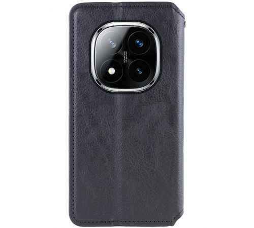 Шкіряний чохол-книжка GETMAN Cubic (PU) для Xiaomi Redmi Note 15 4G/5G (EU) Чорний