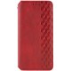 Шкіряний чохол-книжка GETMAN Cubic (PU) для Xiaomi Redmi Note 15 4G/5G (EU) Червоний