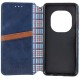 Шкіряний чохол-книжка GETMAN Cubic (PU) для Xiaomi Redmi Note 15 Pro 4G Синій