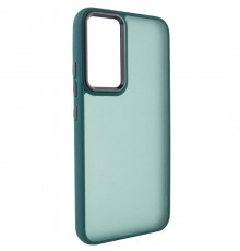 Чохол TPU+PC Lyon Frosted для Samsung Galaxy S26 Ultra Green