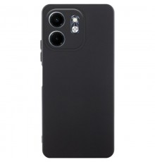 Чохол TPU GETMAN Liquid Silk Full Camera для TECNO Spark Go 2 Чорний / Black