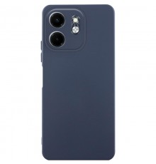 Чохол TPU GETMAN Liquid Silk Full Camera для TECNO Spark Go 2 Синій / Midnight Blue