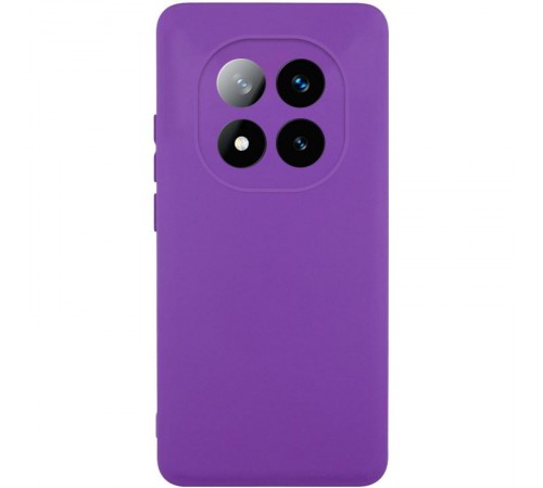 Чохол TPU GETMAN Liquid Silk Full Camera для Xiaomi Redmi Note 15 4G/5G (EU) Фіолетовий / Purple