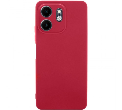 Чохол TPU GETMAN Liquid Silk Full Camera для Xiaomi Redmi Note 15 4G/5G (EU) Червоний / Dark Red