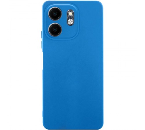 Чохол TPU GETMAN Liquid Silk Full Camera для Xiaomi Redmi Note 15 4G/5G (EU) Синій / Royal blue