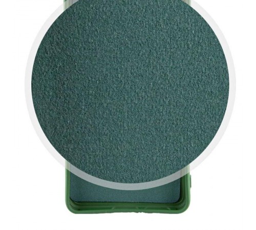 Чохол TPU GETMAN Liquid Silk Full Camera для Xiaomi Redmi Note 15 4G/5G (EU) Зелений / Dark green