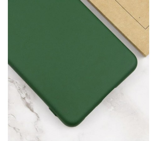 Чохол TPU GETMAN Liquid Silk Full Camera для Xiaomi Redmi Note 15 4G/5G (EU) Зелений / Dark green