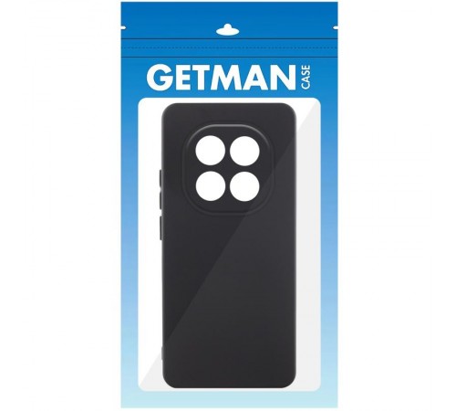 Чохол TPU GETMAN Liquid Silk Full Camera для Xiaomi Redmi Note 15 Pro 5G Чорний / Black