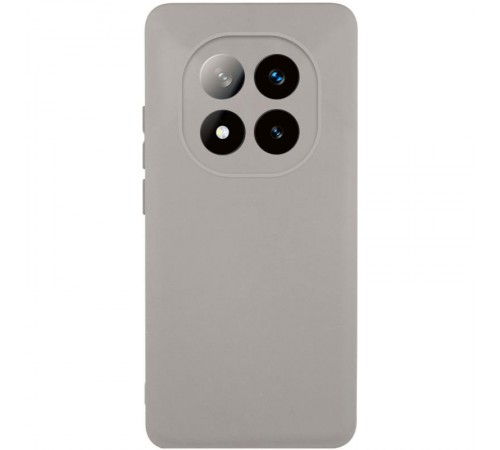 Чохол TPU GETMAN Liquid Silk Full Camera для Xiaomi Redmi Note 15 Pro+ 5G Сірий / Lavender