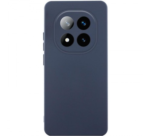 Чохол TPU GETMAN Liquid Silk Full Camera для Xiaomi Redmi Note 15 Pro+ 5G Синій / Midnight Blue