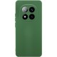 Чохол TPU GETMAN Liquid Silk Full Camera для Xiaomi Redmi Note 15 Pro+ 5G Зелений / Dark green