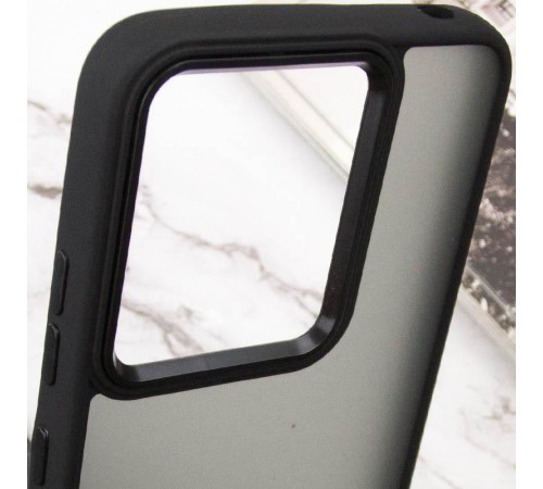 Чохол TPU+PC Lyon Frosted для Motorola Edge 60 Fusion Black