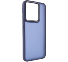 Чохол TPU+PC Lyon Frosted для Motorola Edge 60 Fusion Navy Blue