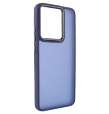 Чохол TPU+PC Lyon Frosted для Motorola Edge 60 Fusion Navy Blue