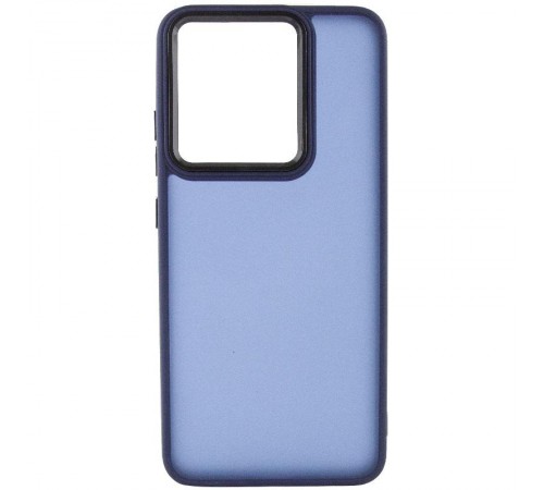 Чохол TPU+PC Lyon Frosted для Motorola Edge 60 Fusion Navy Blue