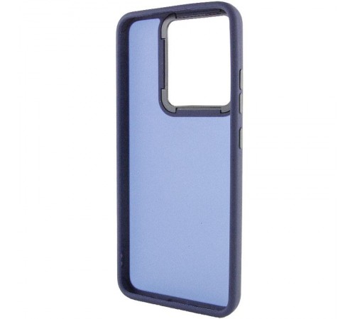 Чохол TPU+PC Lyon Frosted для Motorola Edge 60 Fusion Navy Blue