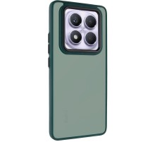 Чохол TPU+PC Lyon Frosted для Xiaomi Redmi Note 15 4G/5G (EU) Green