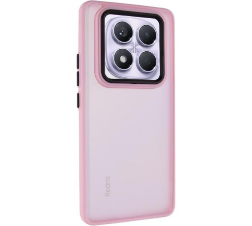 Чохол TPU+PC Lyon Frosted для Xiaomi Redmi Note 15 Pro 4G Pink