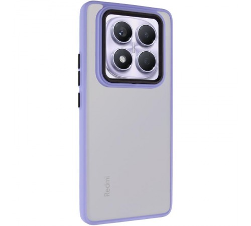 Чохол TPU+PC Lyon Frosted для Xiaomi Redmi Note 15 Pro 4G Purple