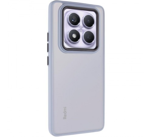 Чохол TPU+PC Lyon Frosted для Xiaomi Redmi Note 15 Pro 4G Sierra Blue