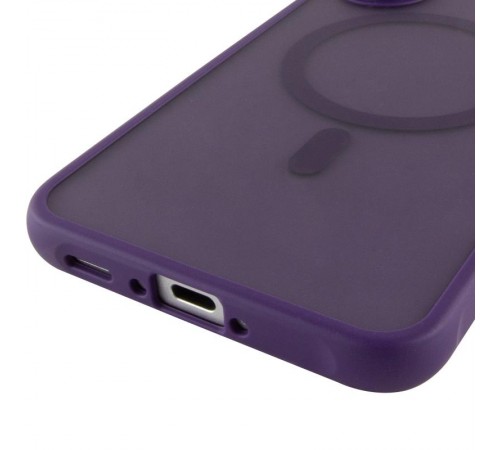 Чохол TPU Bloom with MagSafe для Samsung Galaxy A57 5G Purple