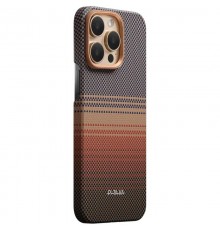 Чохол PC PITAKA with MagSafe для Apple iPhone 15 Pro (6.1") Sunset