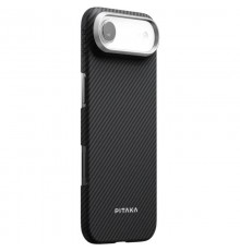 Чохол PC PITAKA with MagSafe для Apple iPhone 17 Air (6.5") Black / Grey