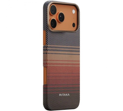 Чохол PC PITAKA with MagSafe для Apple iPhone 17 Pro Max (6.9") Sunset