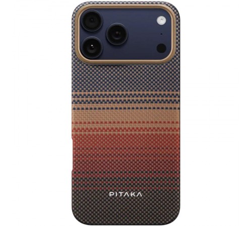 Чохол PC PITAKA with MagSafe для Apple iPhone 17 Pro Max (6.9") Sunset