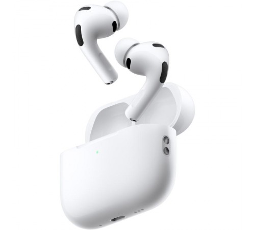 Бездротові TWS навушники Airpods Pro 3 ANC+AI USB-C Wireless Charging Case for Apple (АAA) White