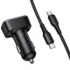 АЗП Hoco Z63A Barry PD42W+QC3.0 (2USB-A/1C) + кабель Type-C to Type-C Black