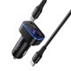 АЗП Hoco Z63A Barry PD42W+QC3.0 (2USB-A/1C) + кабель Type-C to Type-C Black