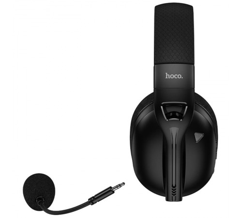 Накладні бездротові навушники Hoco W114 Magic +3.5mm+2.4G Black