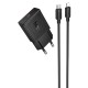 МЗП Hoco N72 Speed ultra-thin PD20W (1USB-C) + кабель Type-C to Lightning Black